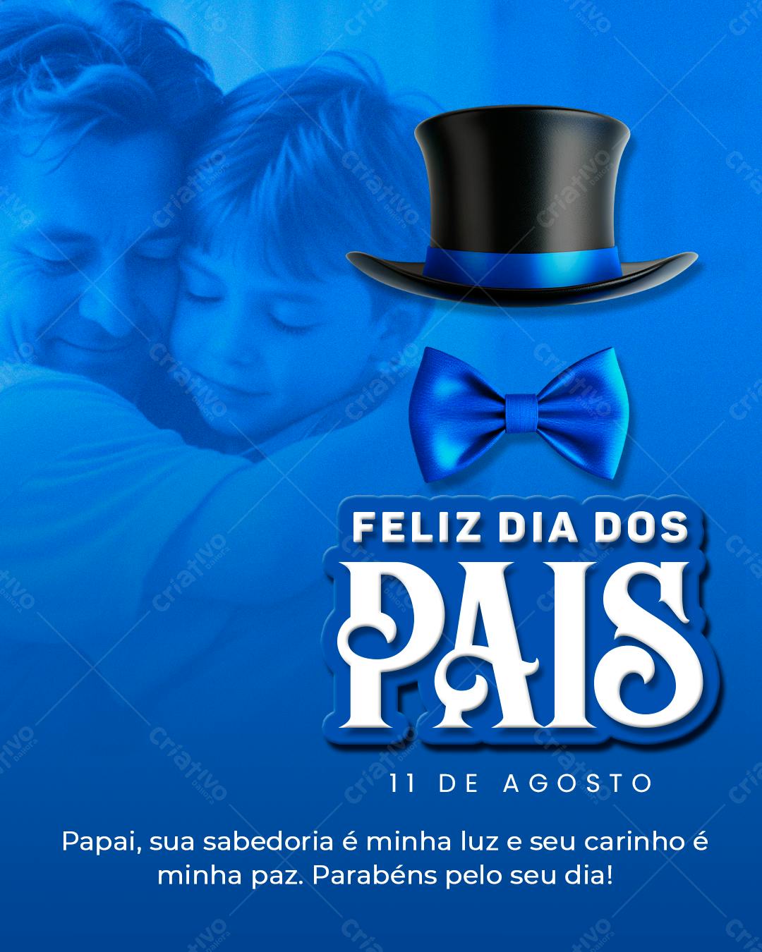 Flyer Dia dos Pais PSD Editável