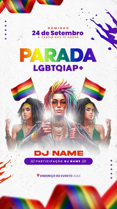 Parada lgbtqiap 2025 story