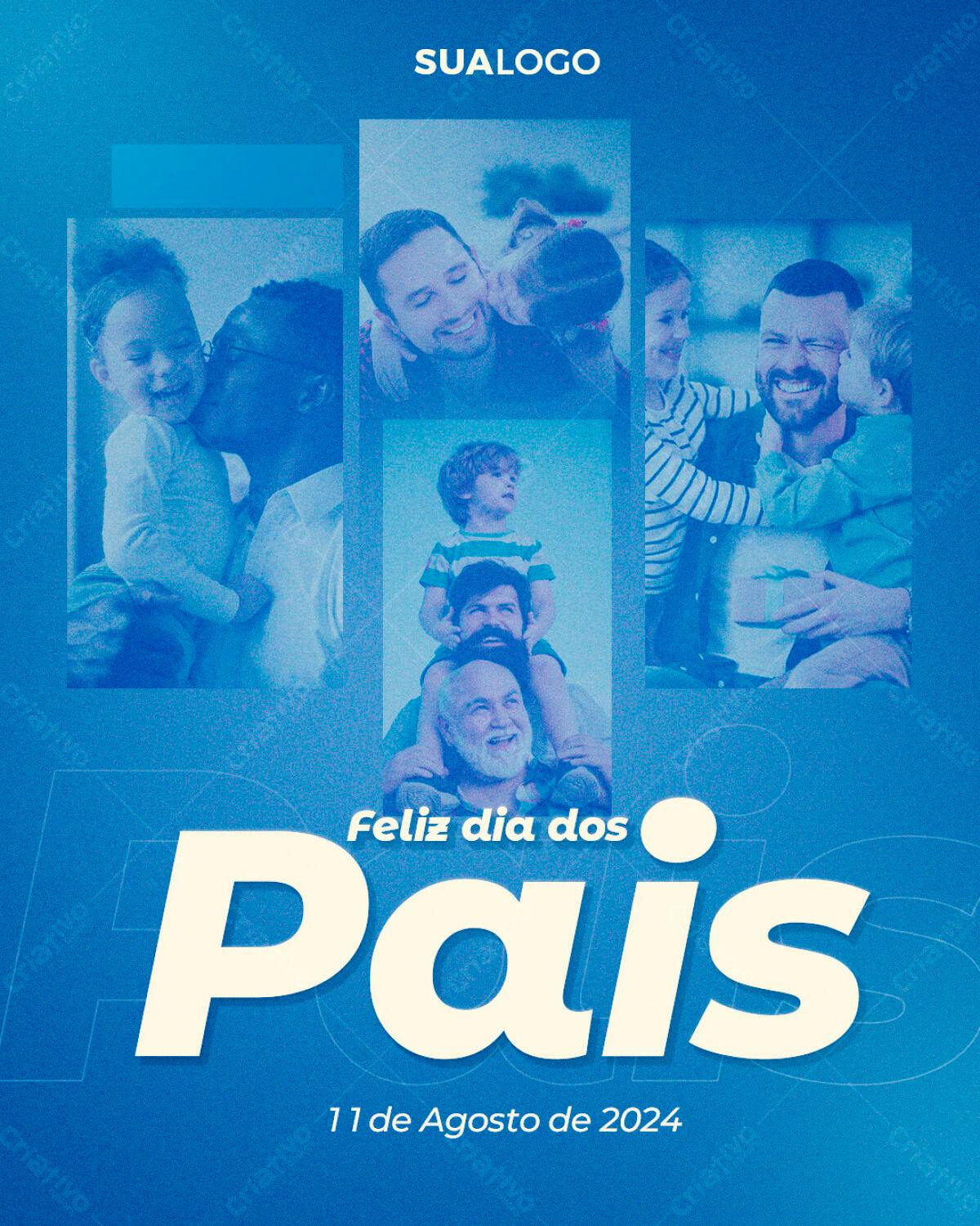 Flyer Dia dos Pais PSD Editável