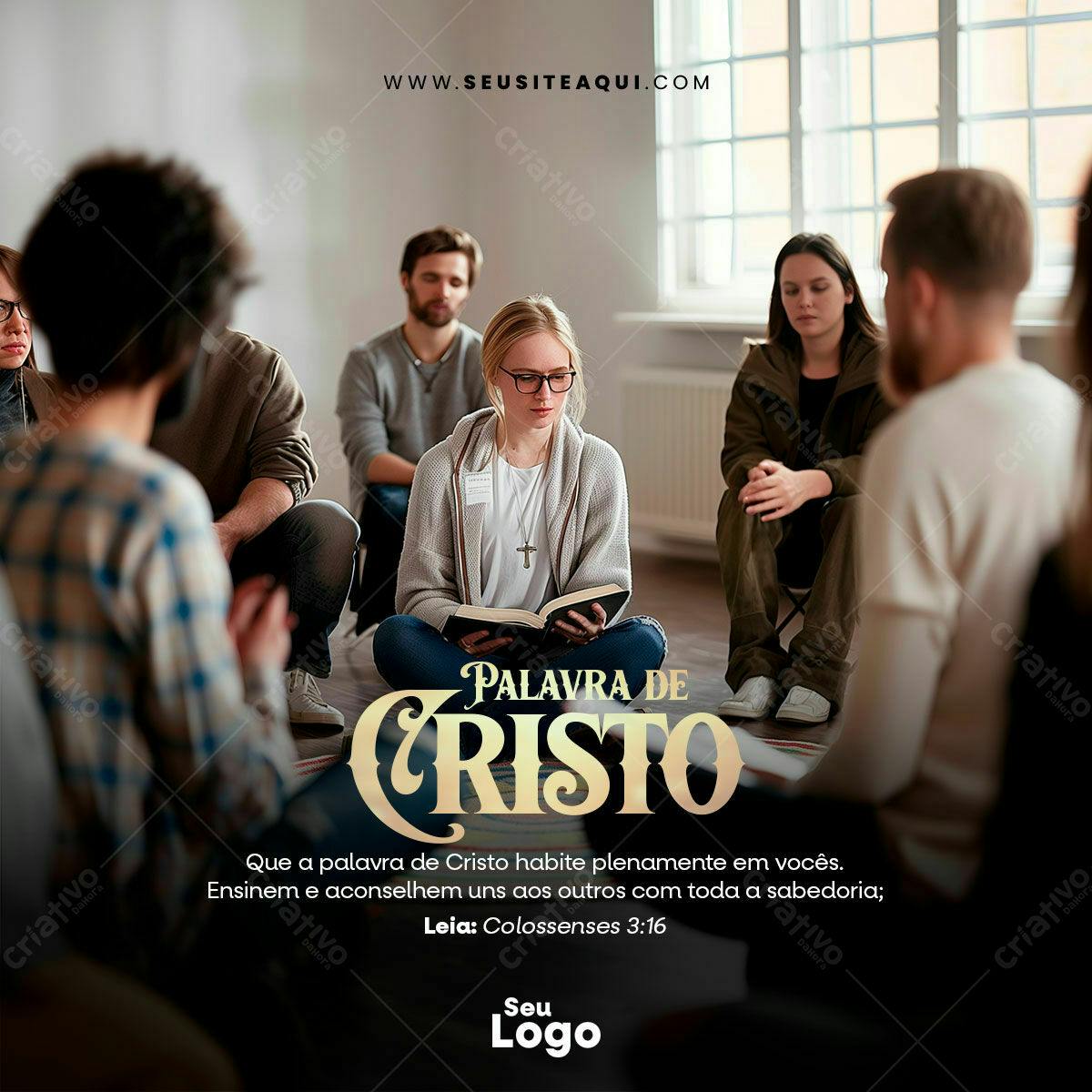 Post para Grupo de Célula PSD Editável