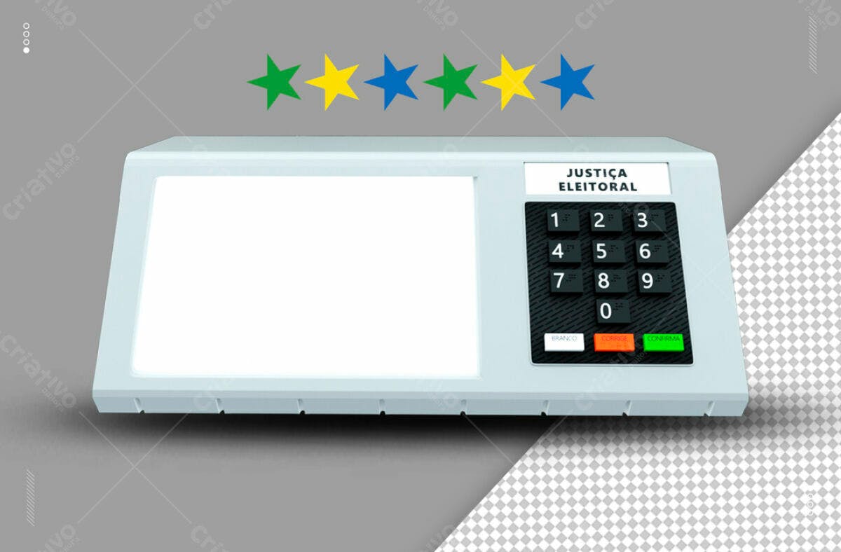 Urna Eletrônica para Eleições PSD Editável