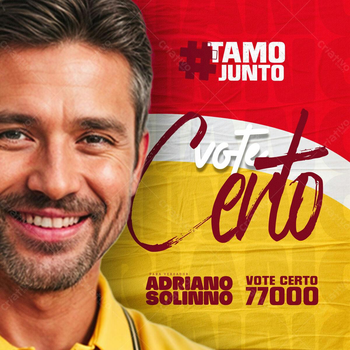 PSD para Campanha Política Eleições PSD Editável