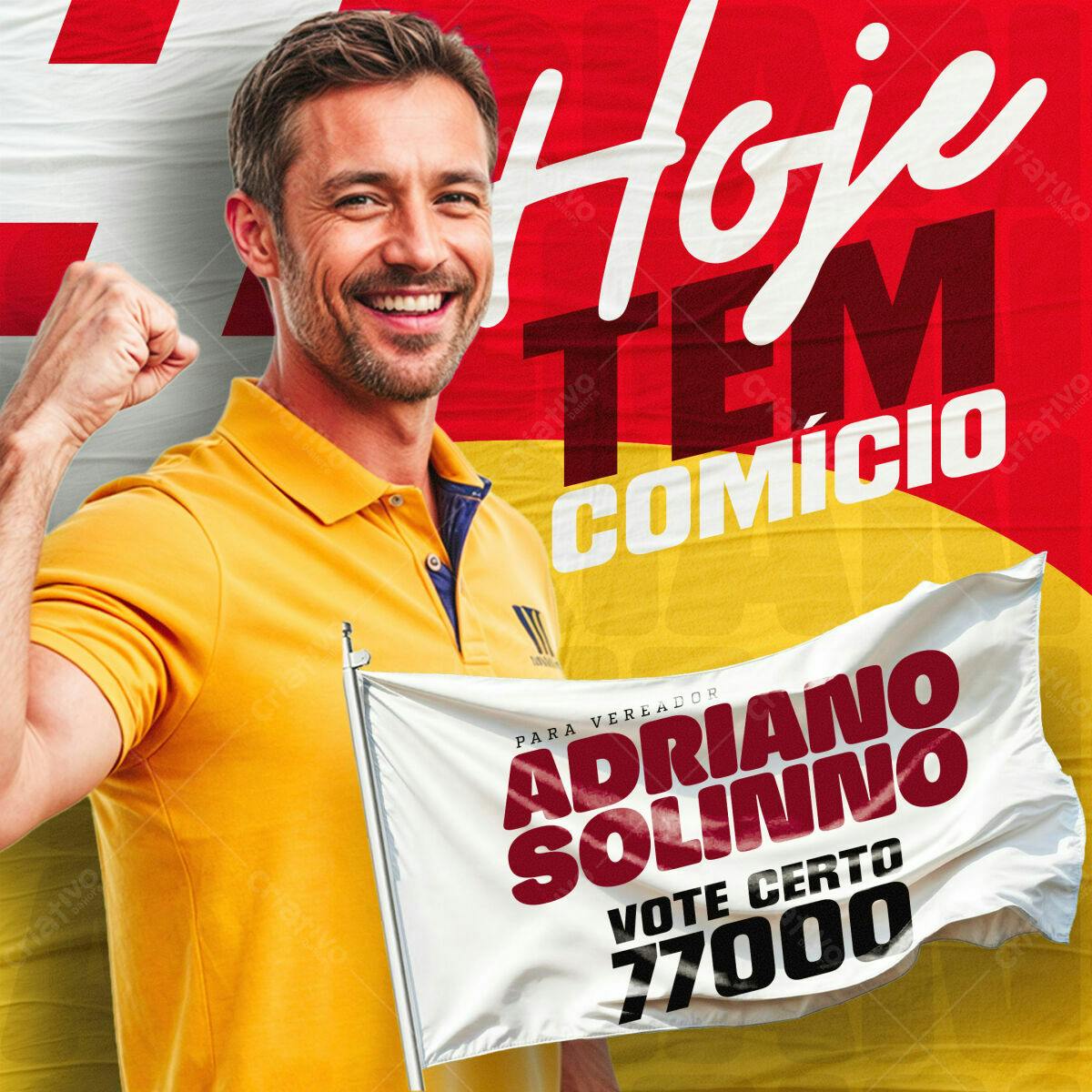 Flyer Eleições PSD Editável
