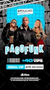 Flyer pago funk story