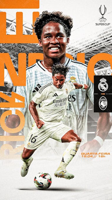 Flyer matchday endrick real madrid