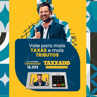 Eleições 2024 Social Mida Campanha Politica Feed 4