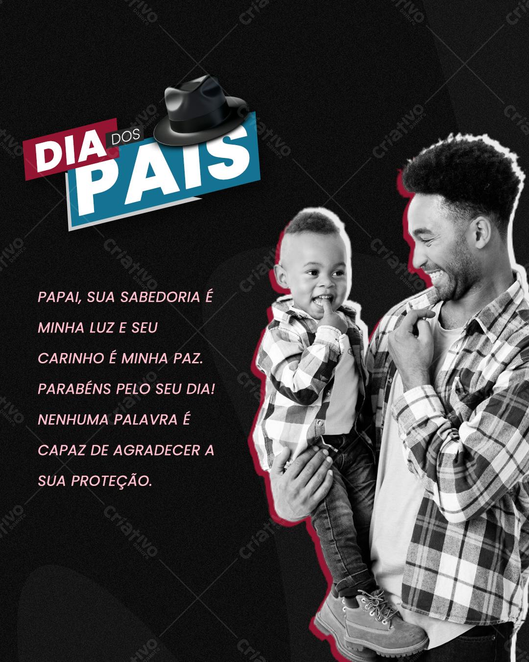Flyer Dia dos Pais PSD Editável
