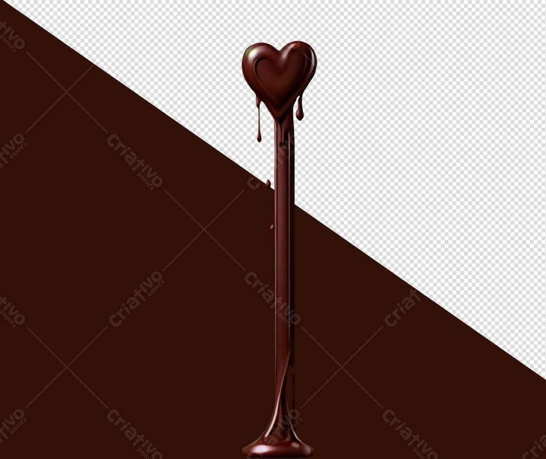 Icone Dia dos Namorados Chocolate PNG com fundo transparente
