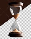 Transparent hourglass, png