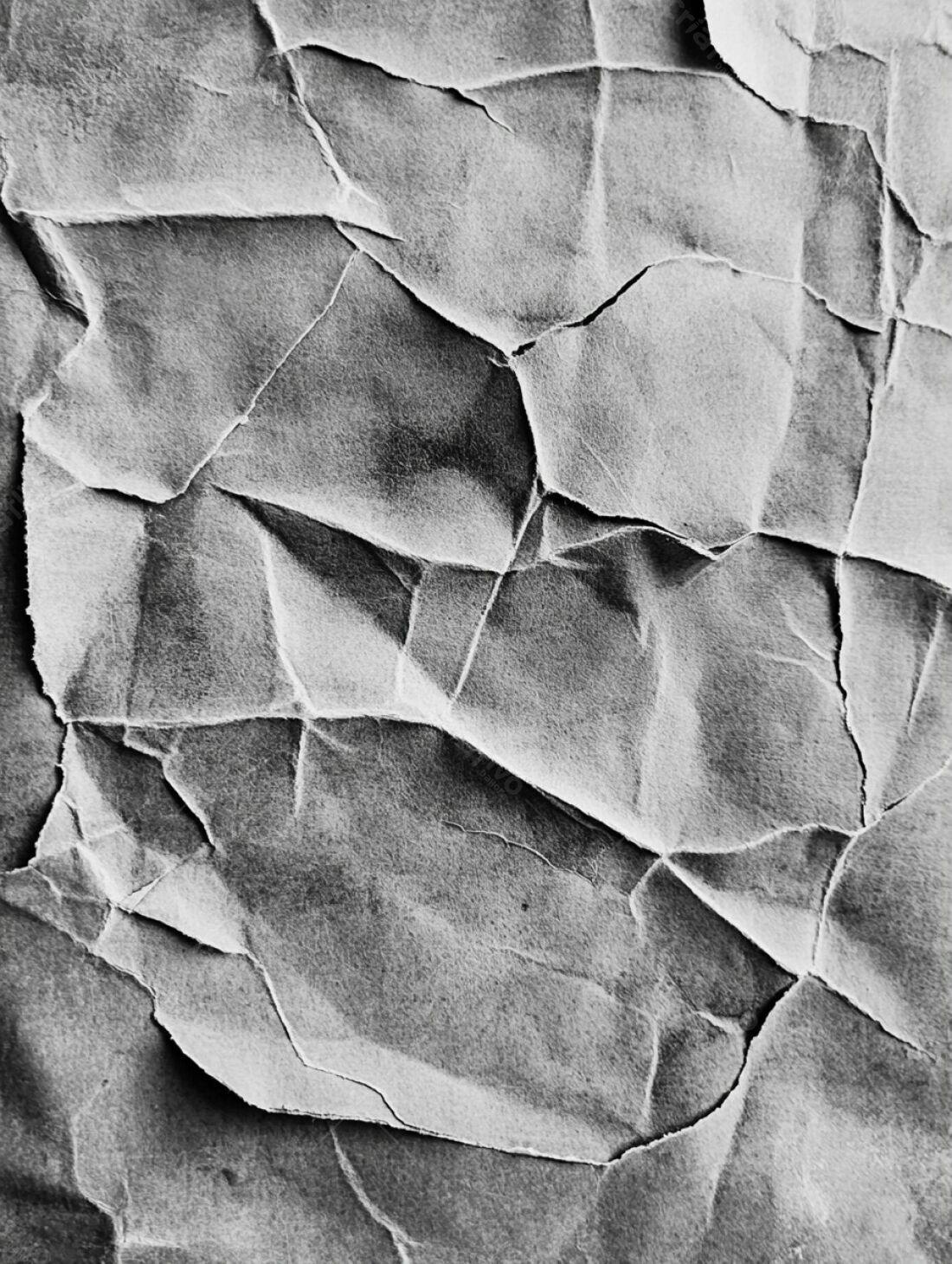 Papel amassado textura monocromática