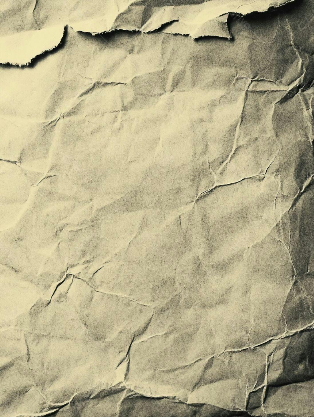 Papel amassado textura vintage