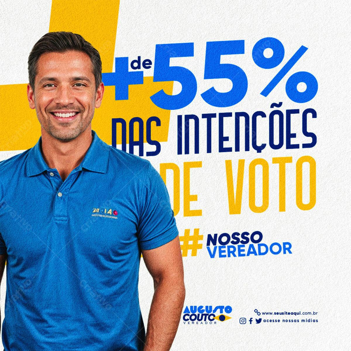 Postagem Eleições PSD Editável