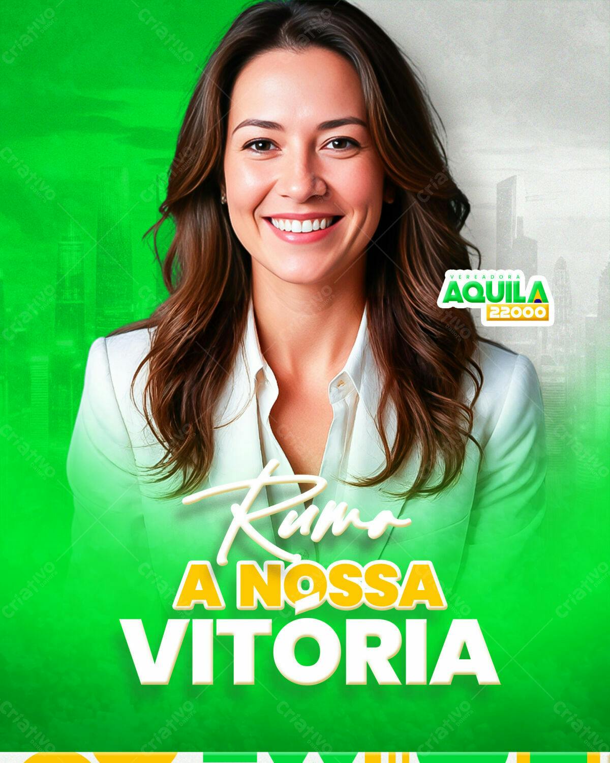 PSD para Campanha Política PSD Editável