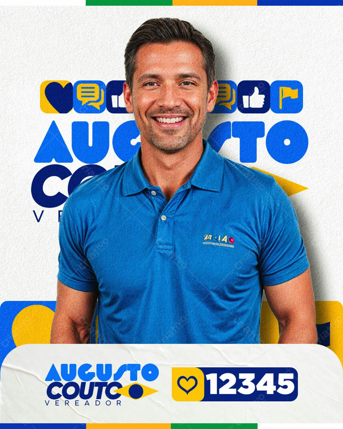 PSD para Campanha Política Eleitoral PSD Editável