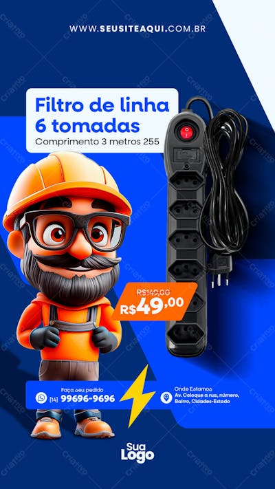 Story Casa De Materiais Elétricos 04