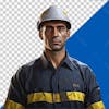 A, portrait, of, a, rugged, worker, in, safety, gear