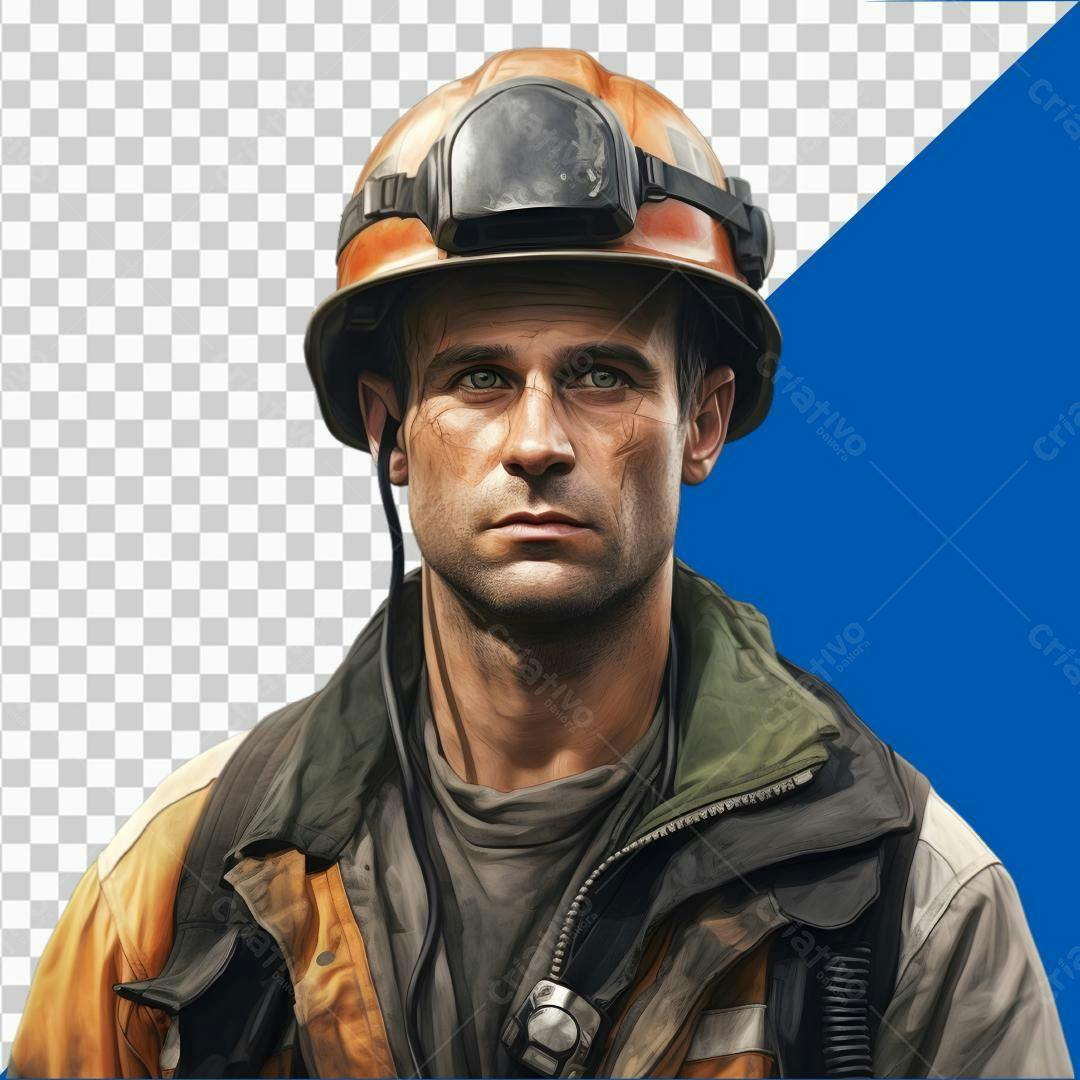 Icone Bombeiro PNG com fundo transparente