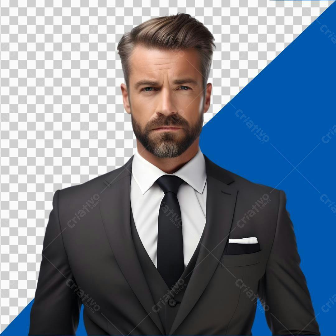 Imagem PNG Homem de Negócios com fundo transparente