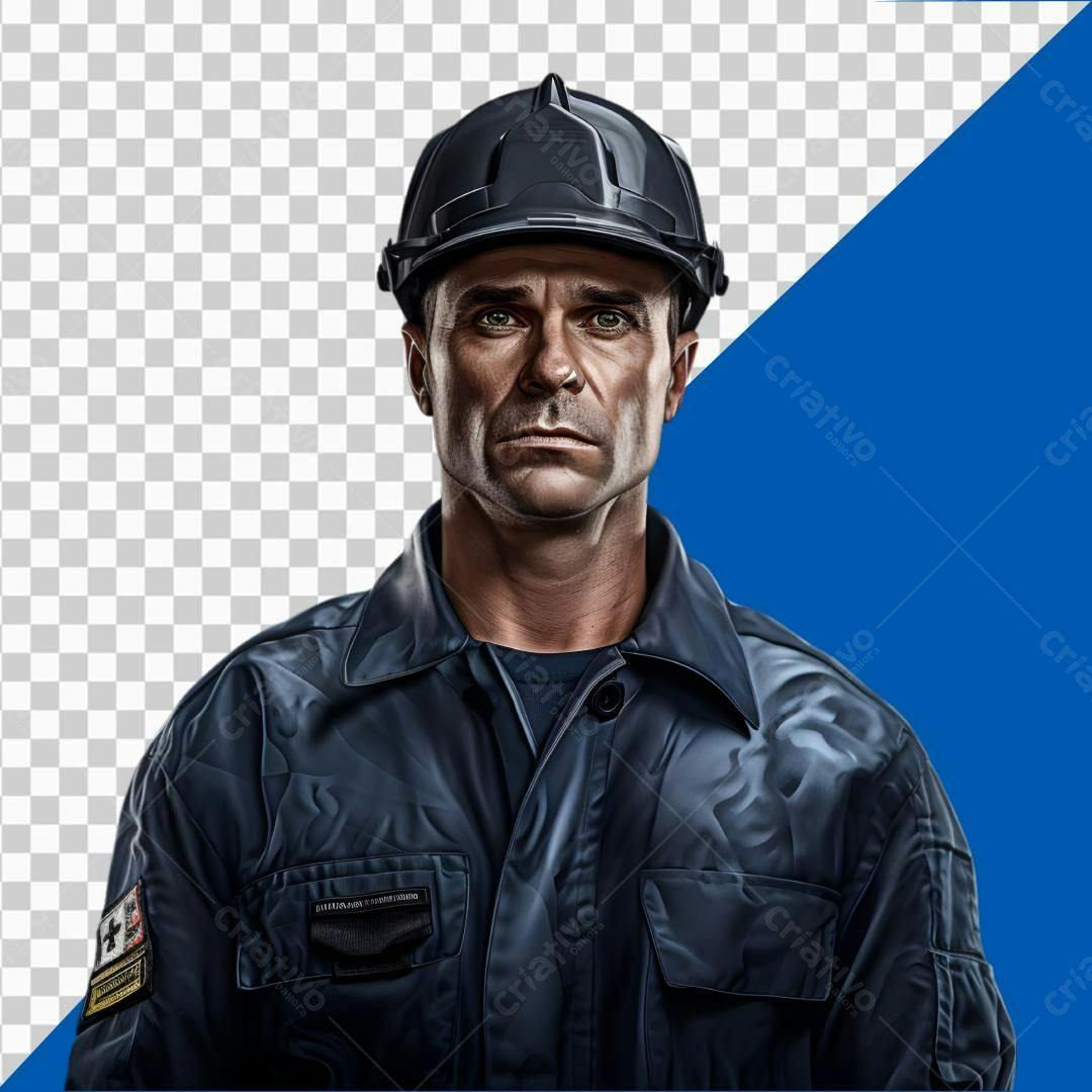 Icone profissional segurança PNG com fundo transparente