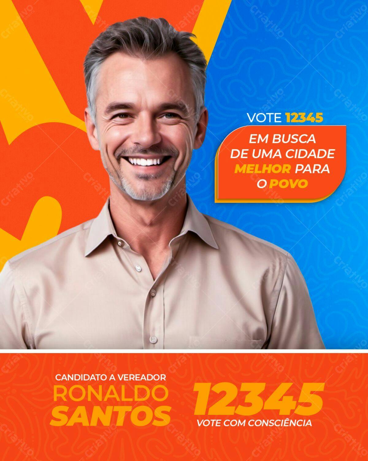 Flyer Eleições PSD Editável