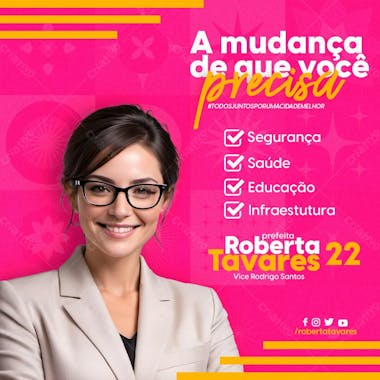 Campanha eleitoral social media