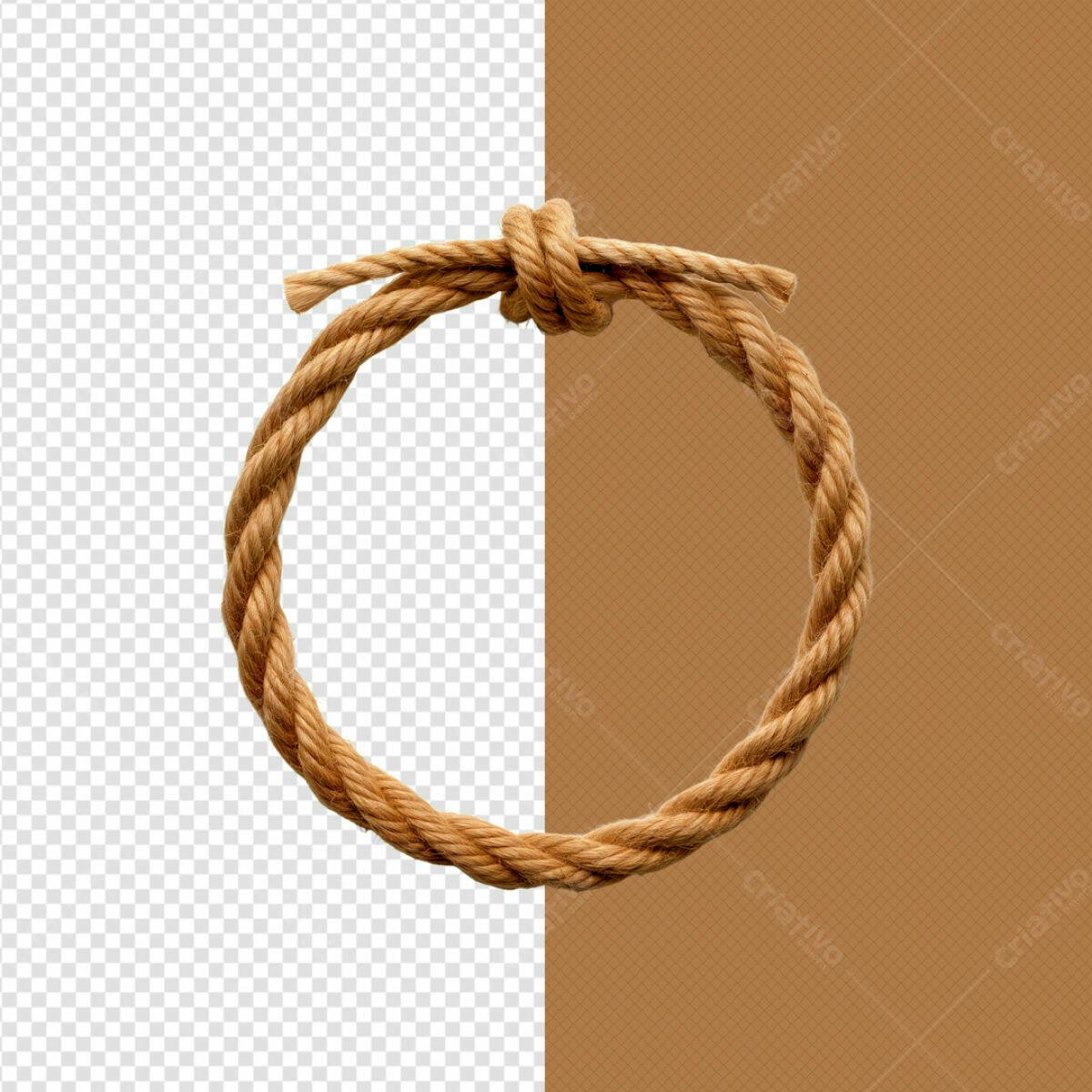 Moldura de Corda PSD Editável