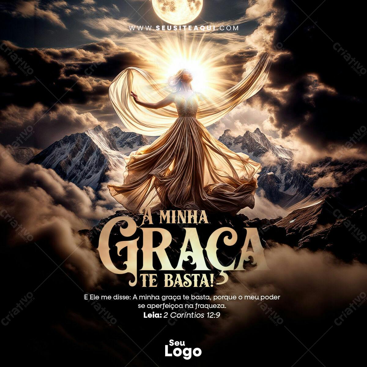 Flyer para Evento Religioso PSD Editável
