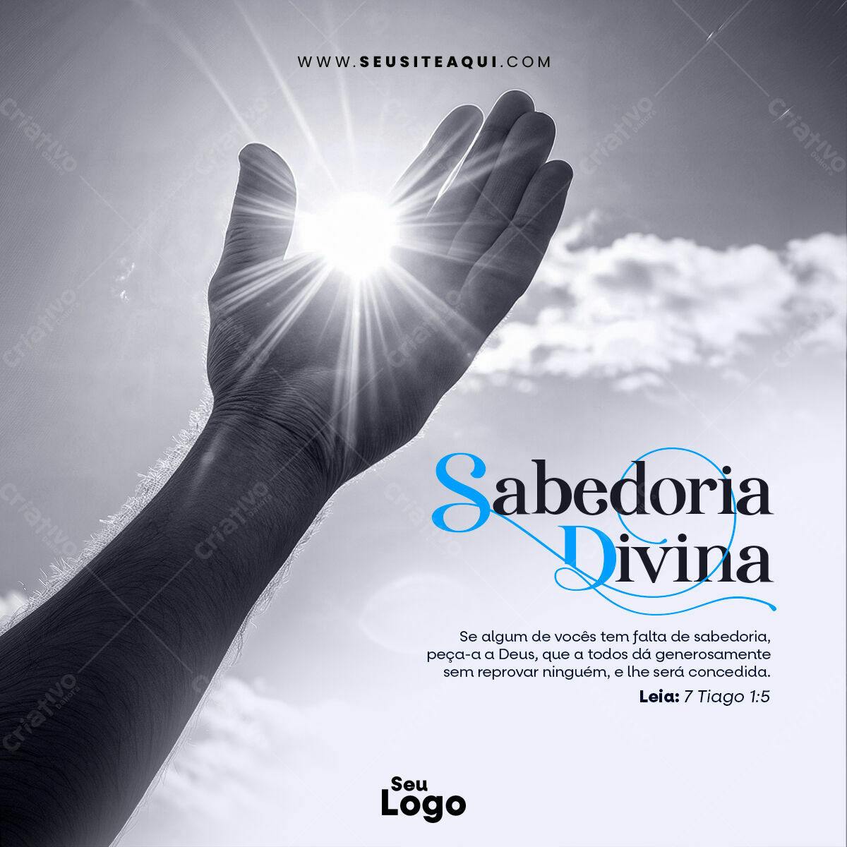 Flyer para Igreja PSD Editável