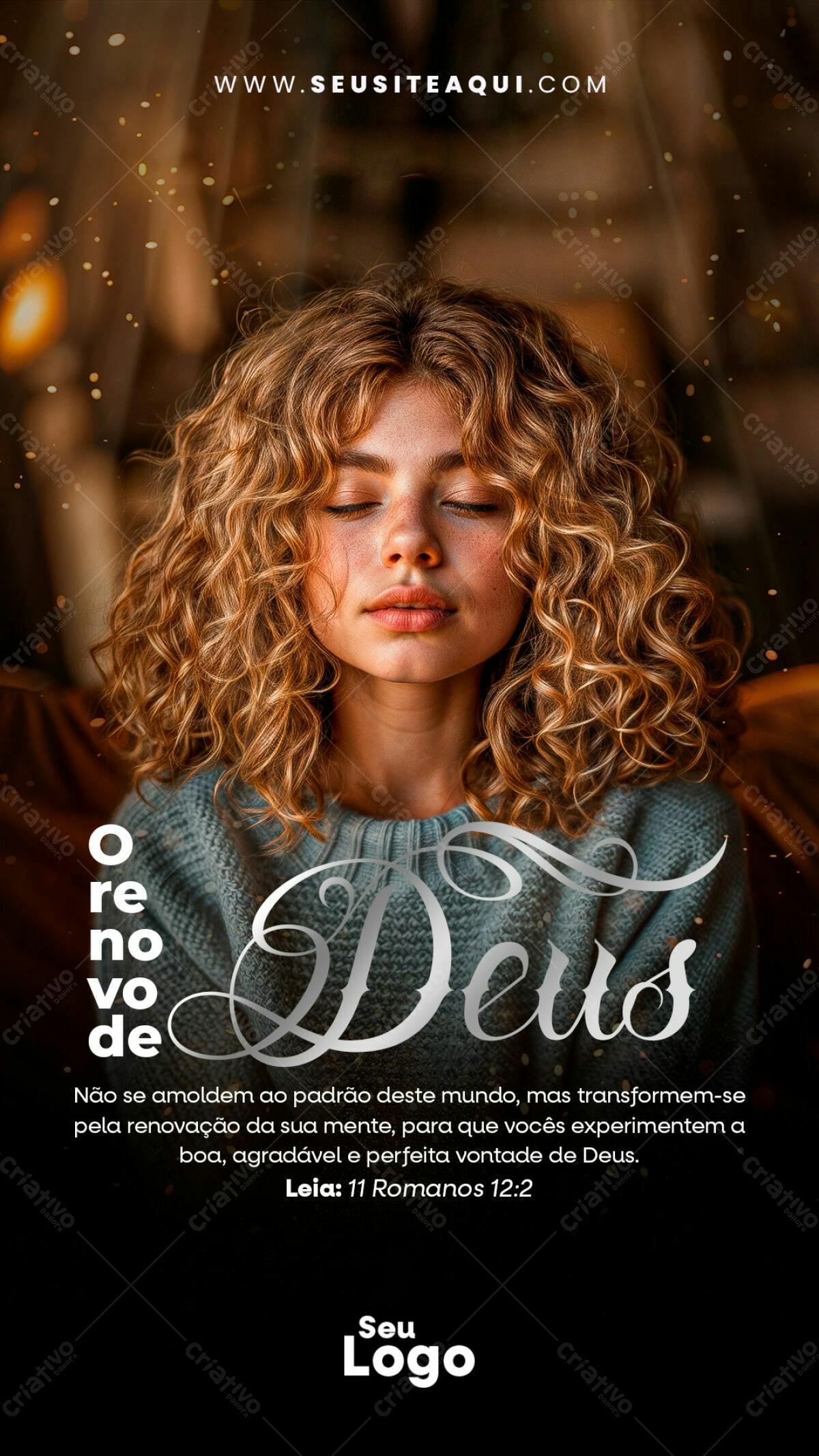 Post para Redes Sociais Dia da Bíblia PSD Editável
