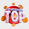 Selo fim de semana top png