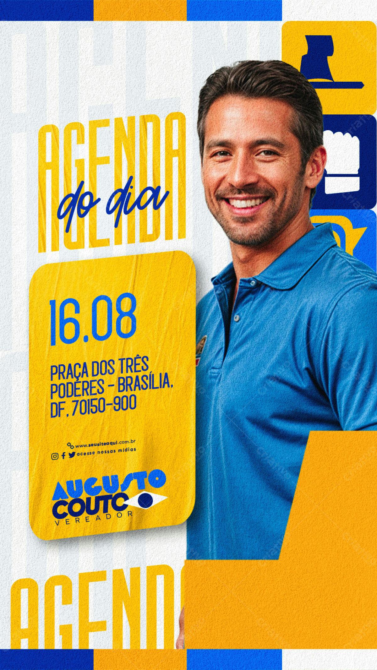 Flyer para Evento Político PSD Editável