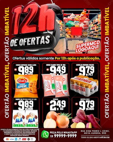 Encarte 12h de ofertas