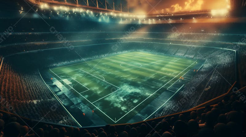 Imagem de estadio de futebol para composições