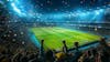 Football stadium image for compositions