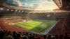 Football stadium image for compositions