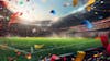 Football stadium image for compositions