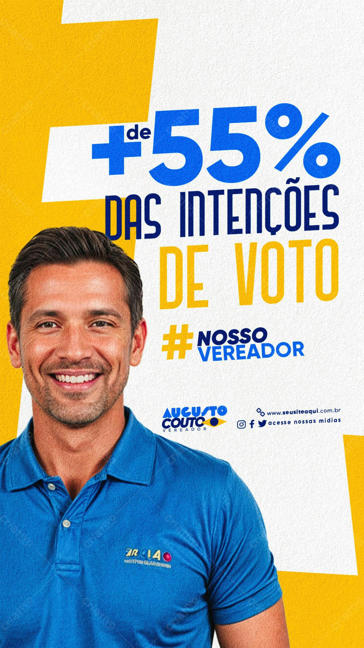 Flyer Eleições PSD Editável