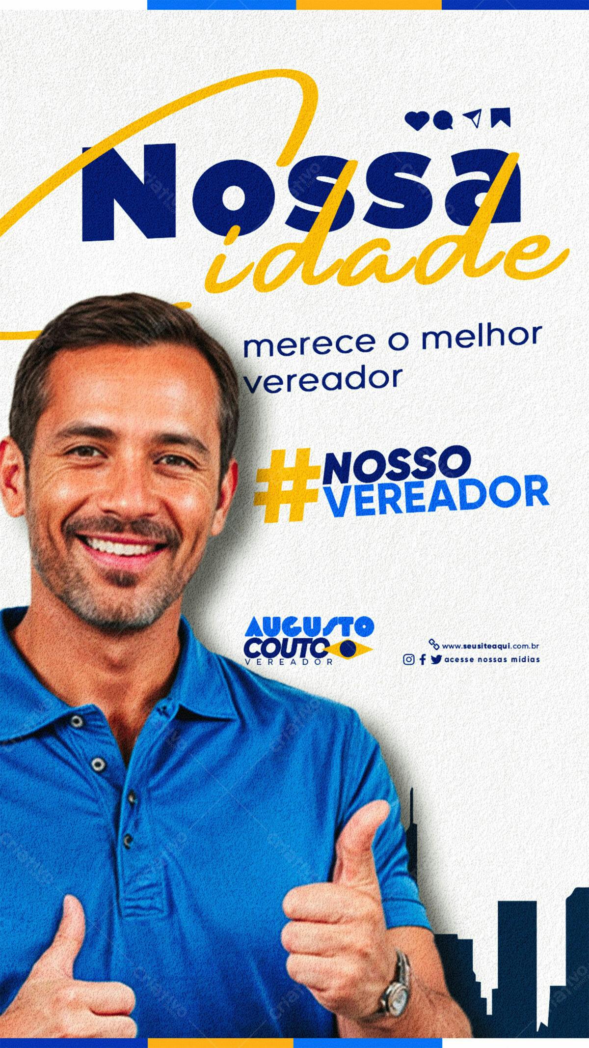 Flyer Eleições PSD Editável
