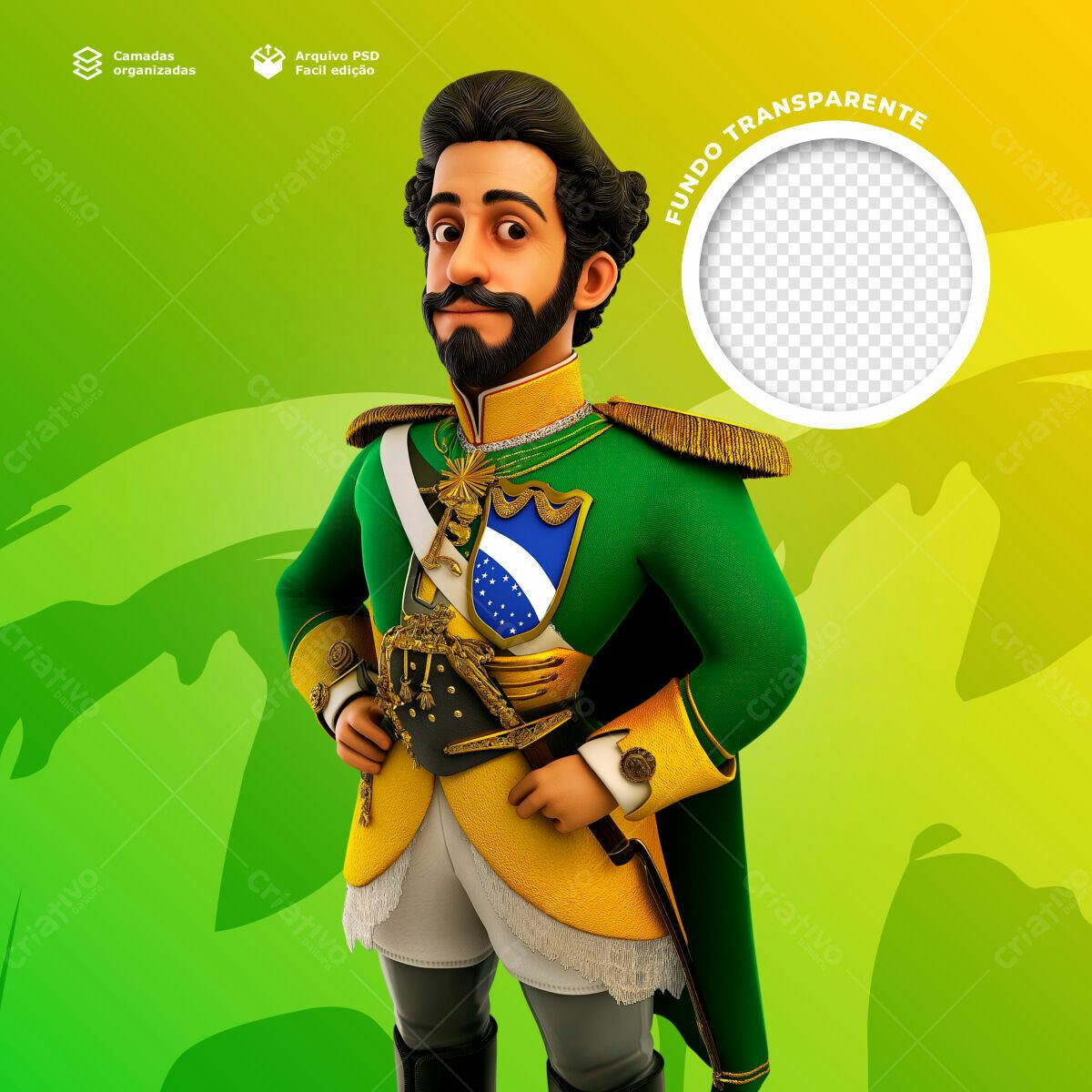 PSD para 7 de Setembro PSD Editável