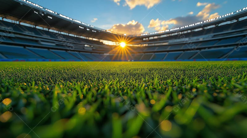 Imagem de estadio de futebol para composição esportivas