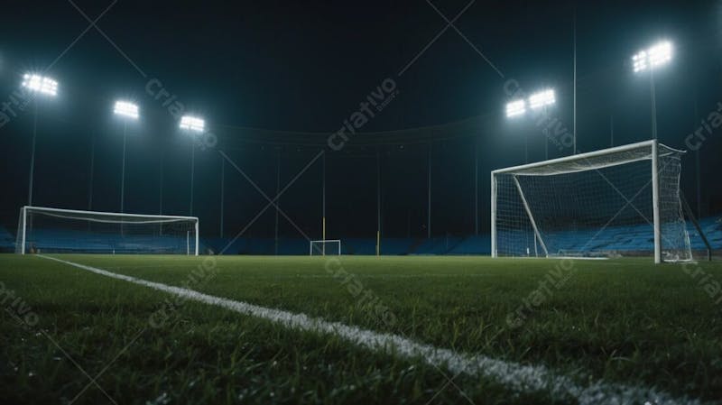 Imagem de estadio de futebol para composição esportivas