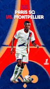 Flyer matchday dembele psg