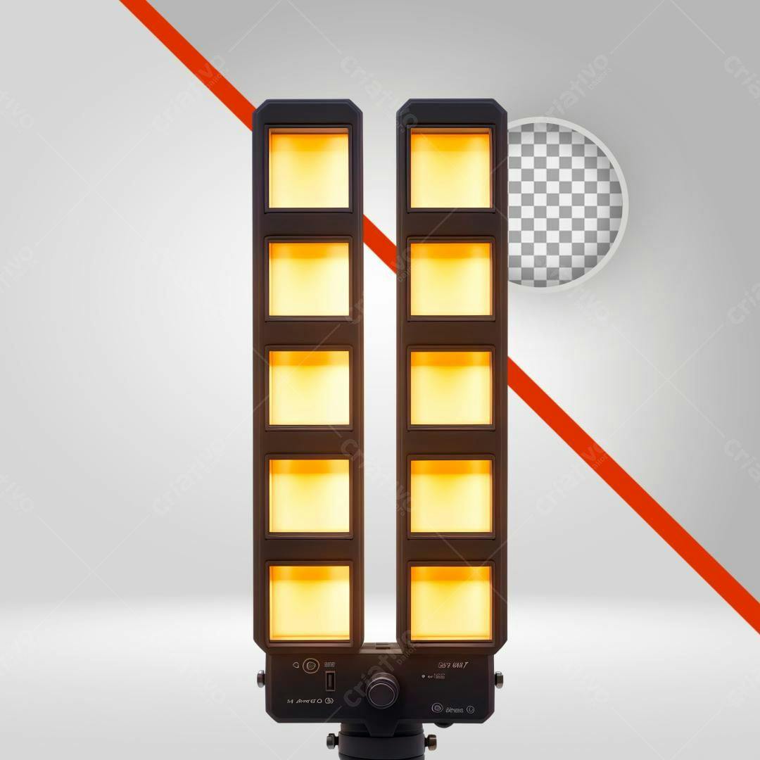 Icone Iluminação Estúdio PNG com fundo transparente