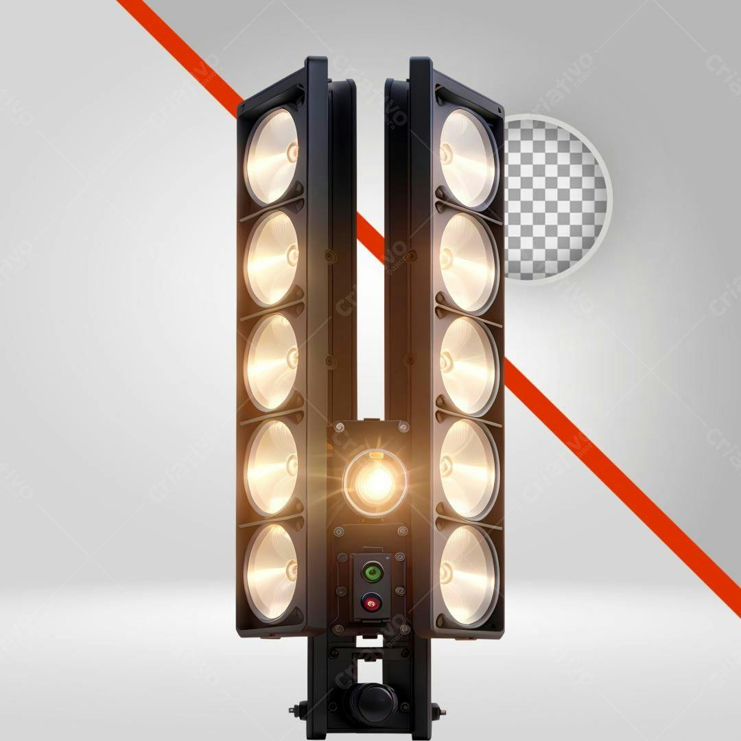 Icone Iluminação profissional PNG com fundo transparente