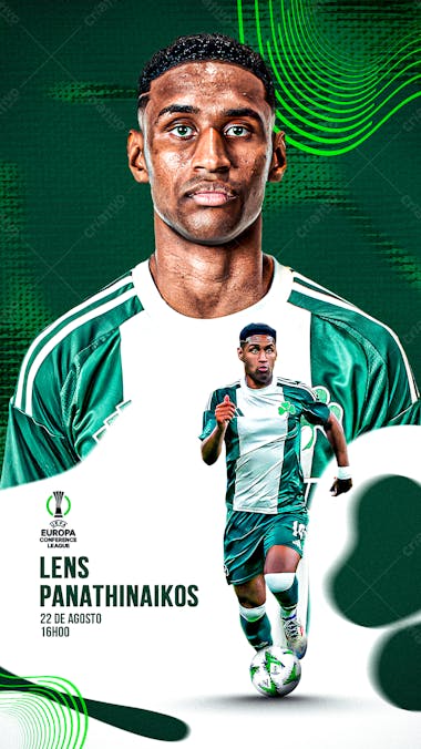 Flyer matchday tetê panathinaikos