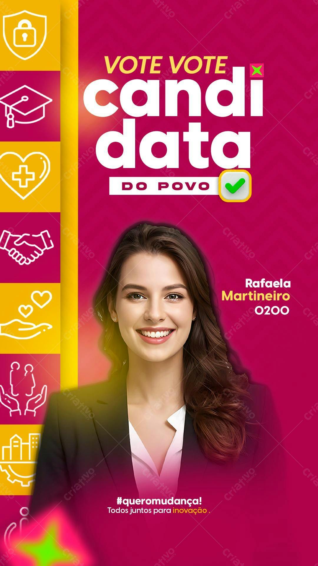Flyer Eleições PSD Editável