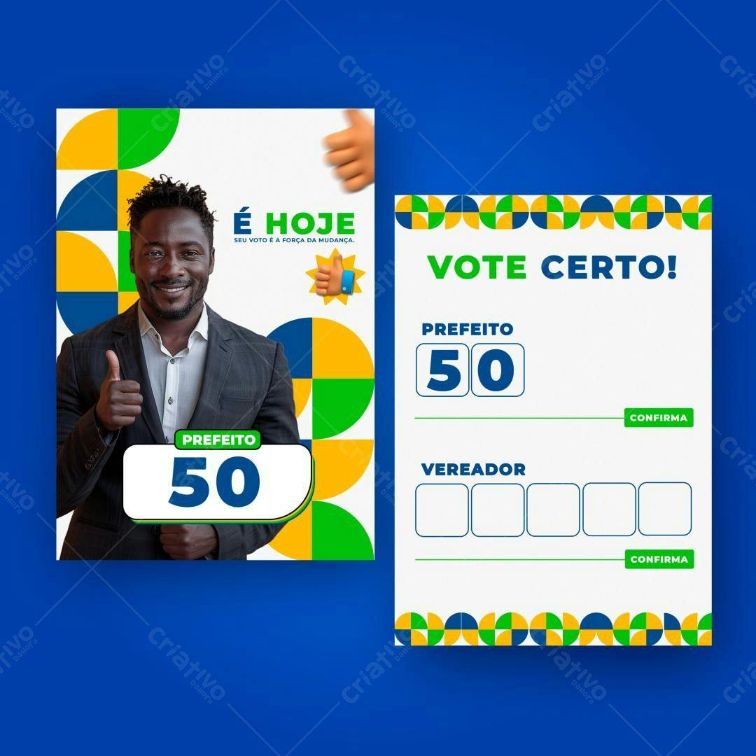 Flyer Eleições PSD Editável