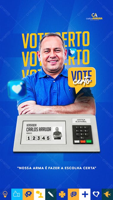 Campanha politica campanha eleitoral eleições stories