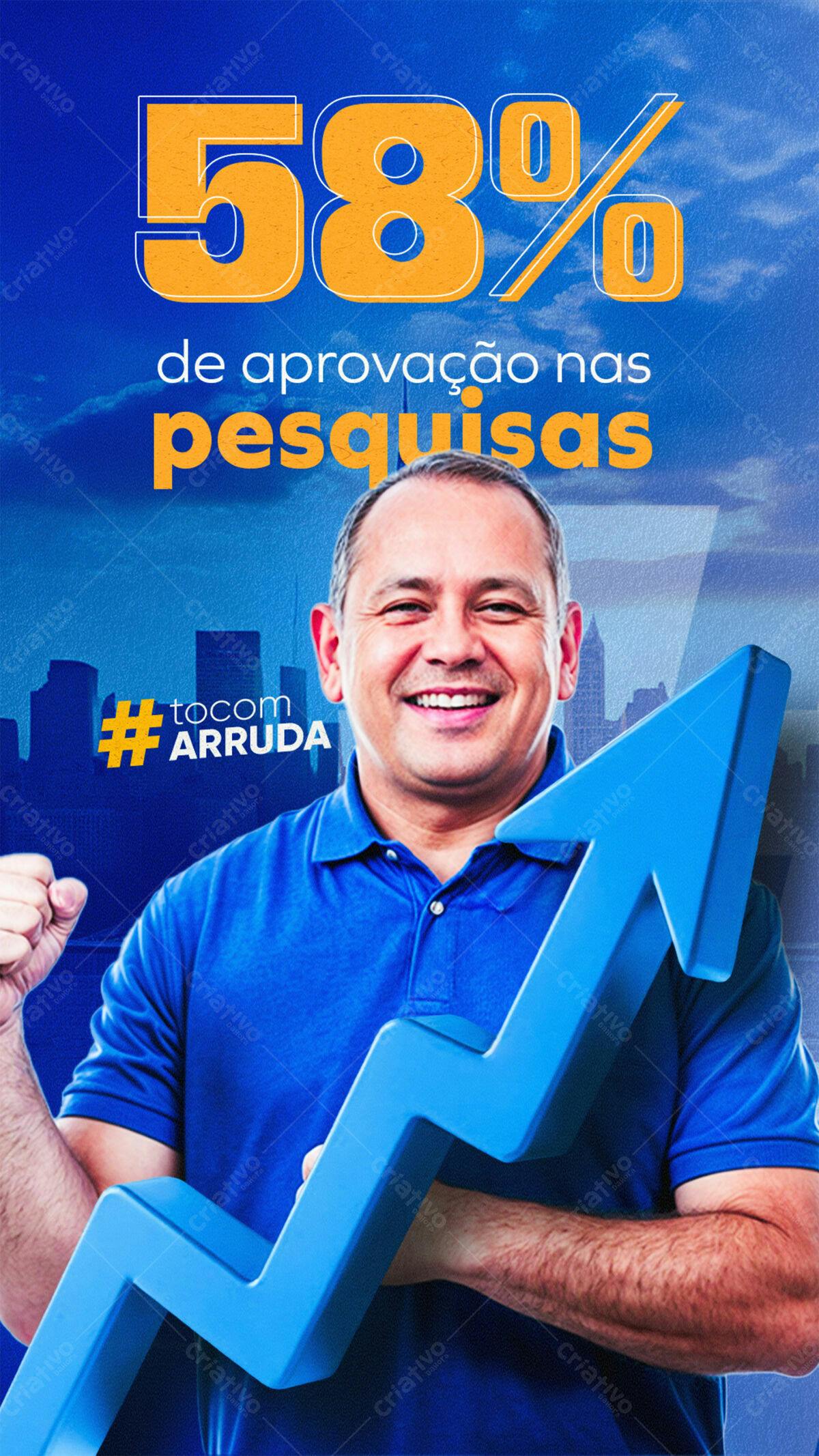 Flyer Campanha Política PSD Editável