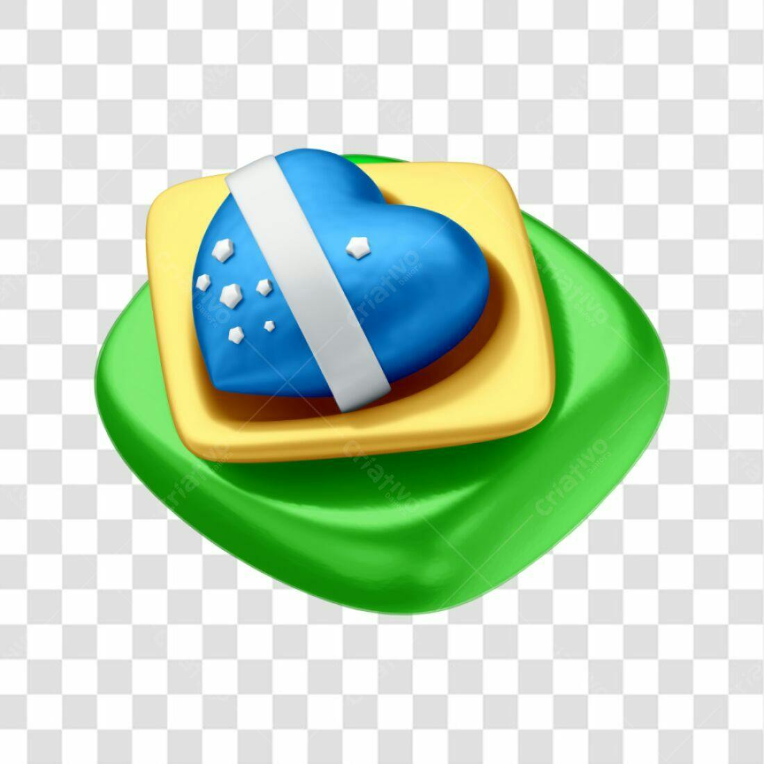 Icone Brasil Dia da Independência PNG com fundo transparente